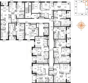 1-к квартира, вторичка, 35м2, 4/10 этаж