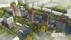 1-к квартира, вторичка, 43м2, 17/19 этаж