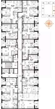 3-к квартира, вторичка, 64м2, 7/10 этаж