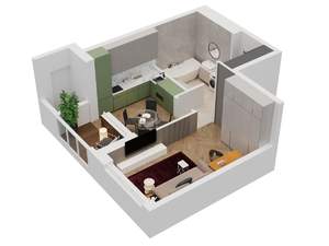 1-к квартира, вторичка, 36м2, 10/24 этаж