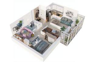 3-к квартира, вторичка, 52м2, 11/23 этаж