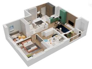 3-к квартира, вторичка, 85м2, 8/24 этаж