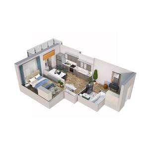 1-к квартира, вторичка, 38м2, 16/17 этаж