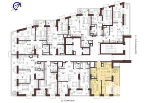 2-к квартира, вторичка, 55м2, 10/23 этаж